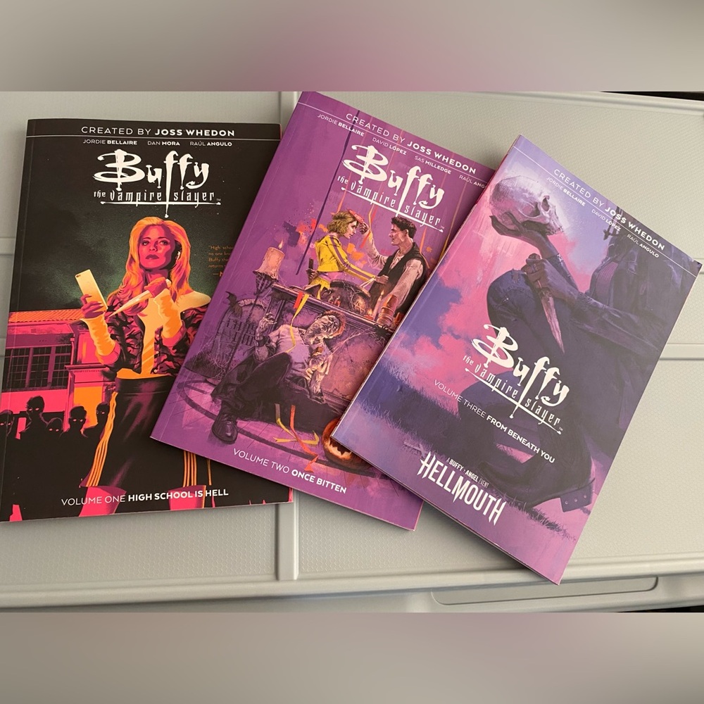 Buffy the vampire slayer books vol - 1,2&3!